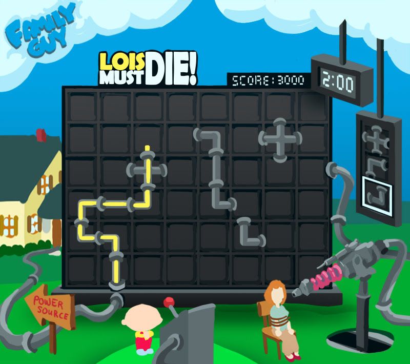 Family Guy Mini-Games Sketches