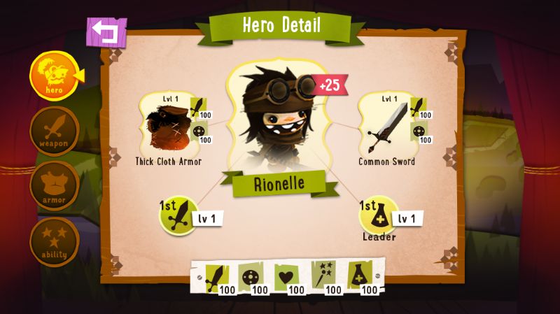 More Grinns UI Screens