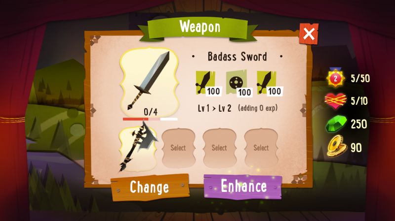 More Grinns UI Screens