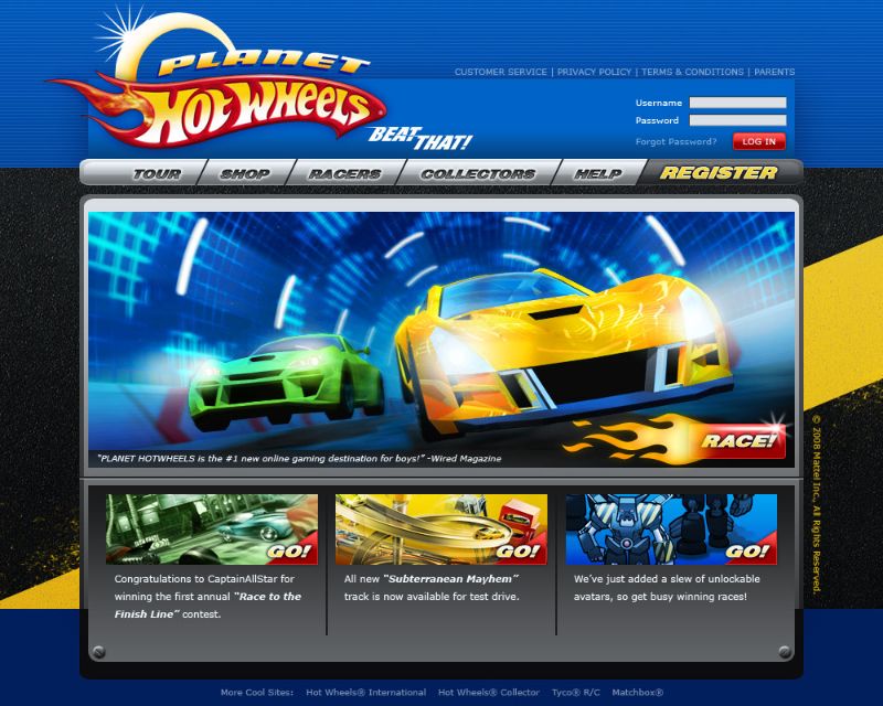 Hot Wheels Portal