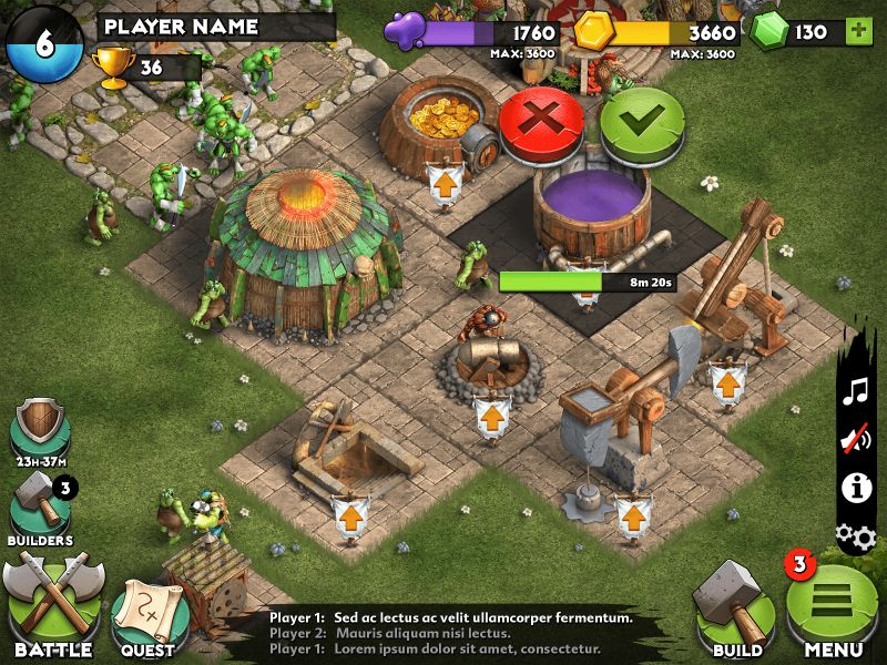 More Heroes UI Screens