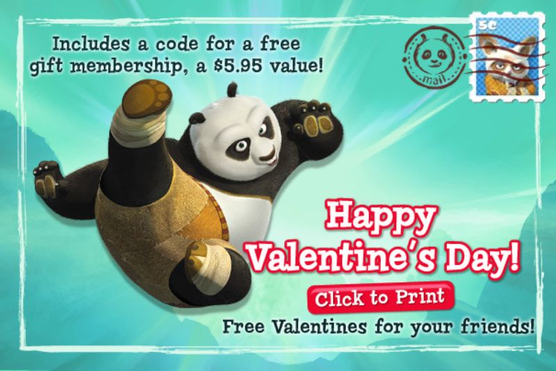 Kung Fu Panda Postcards