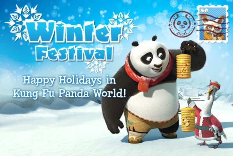 Kung Fu Panda Postcards