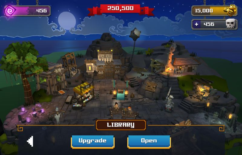 Legacy Quest UI Screens