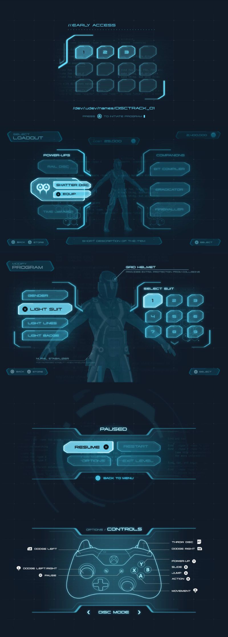 Tron Run/r Style Sheet