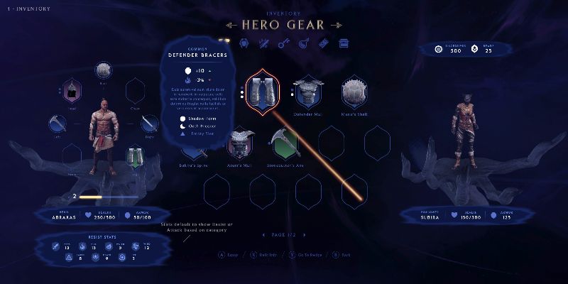 Asgard's Wrath 2 Inventory