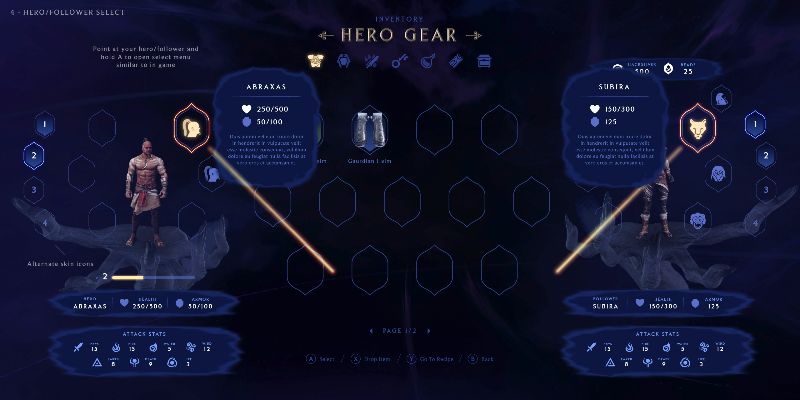 Asgard's Wrath 2 Inventory