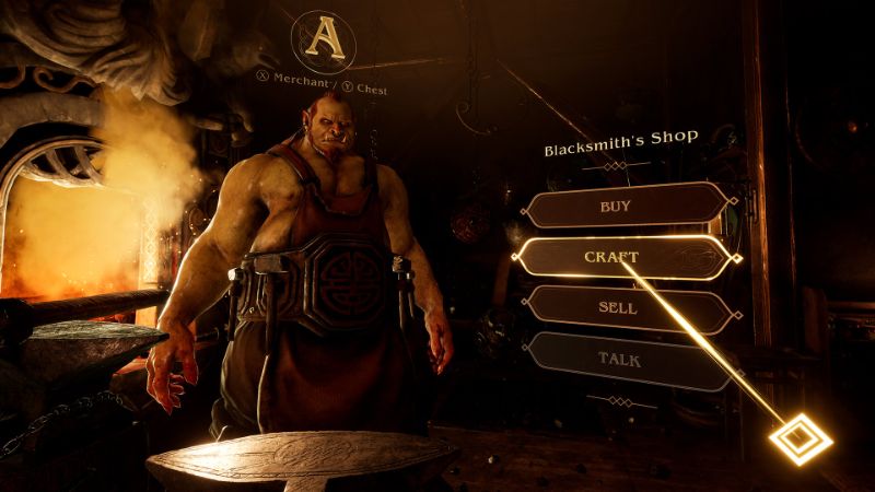 Asgard's Wrath Menus