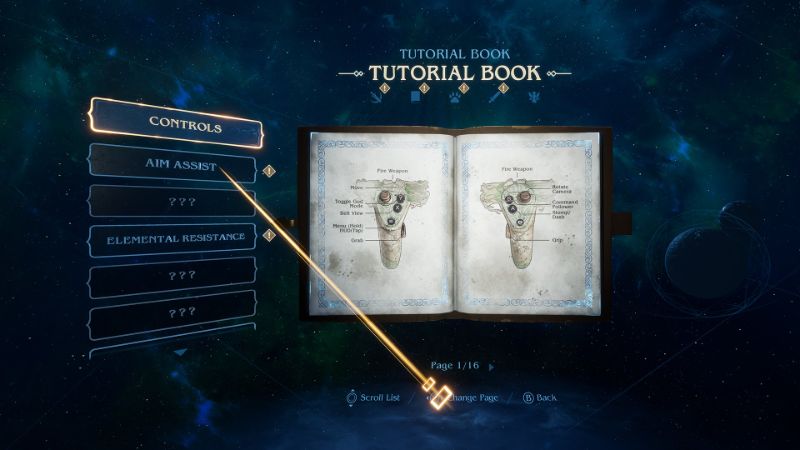 Asgard's Wrath Additional Menus