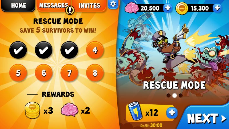 More Zombie UI Screens