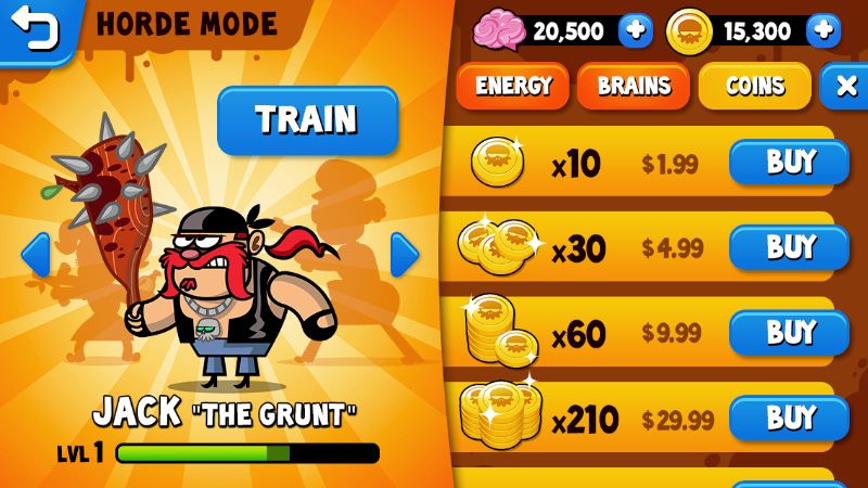 More Zombie UI Screens