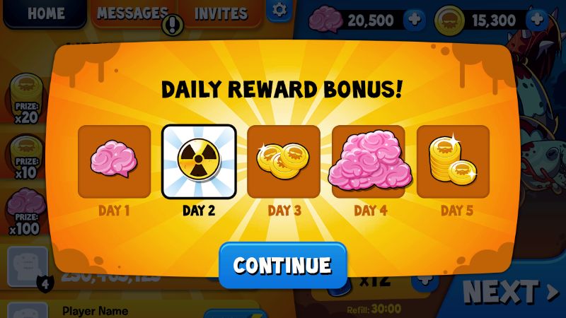 More Zombie UI Screens